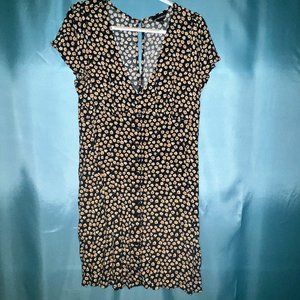 My Michelle Lightweight Summer Linen Floral Dress XXL (fits more like a LG/XLG)